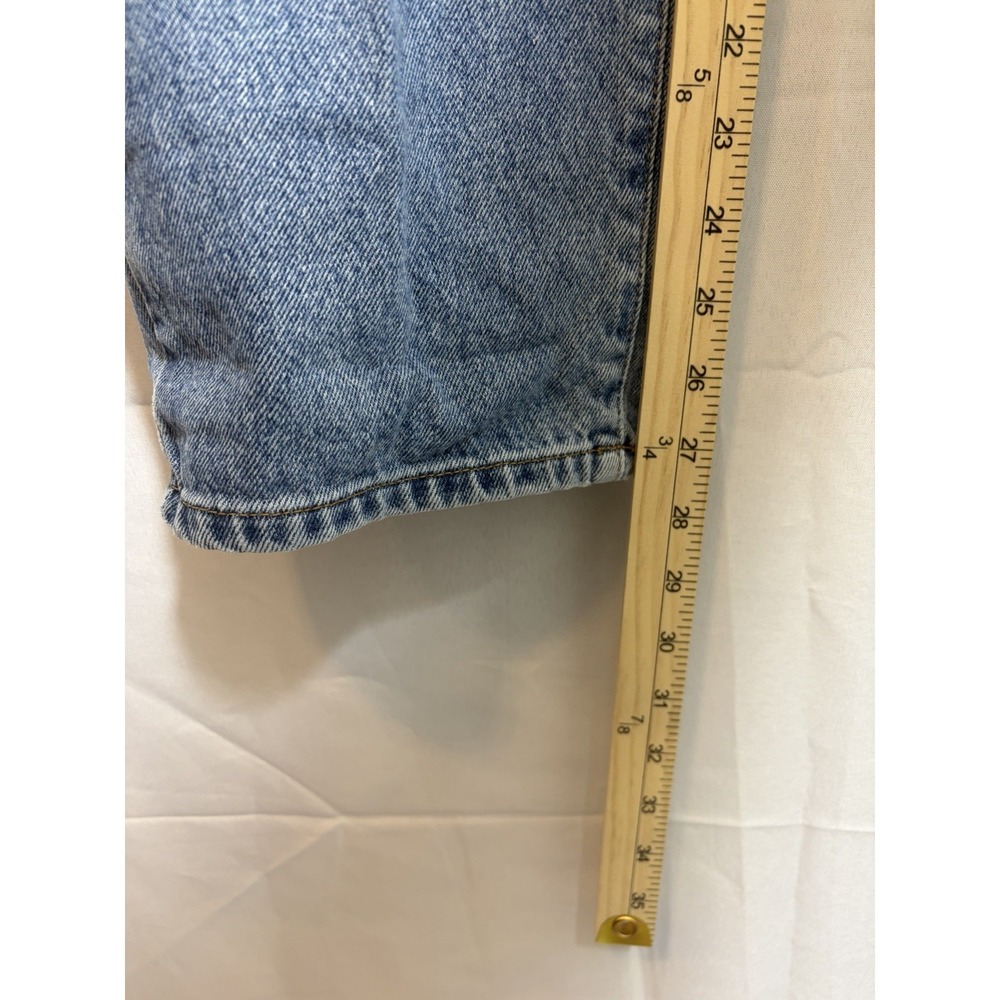 Vintage 90s Calvin Klein 15/16 Easy Fit 5 Pocket Girl Jean Double Stone Wash USA - Picture 13 of 16